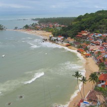 Morro de Sao Paulo seen from the viewpoint near the lighthouse